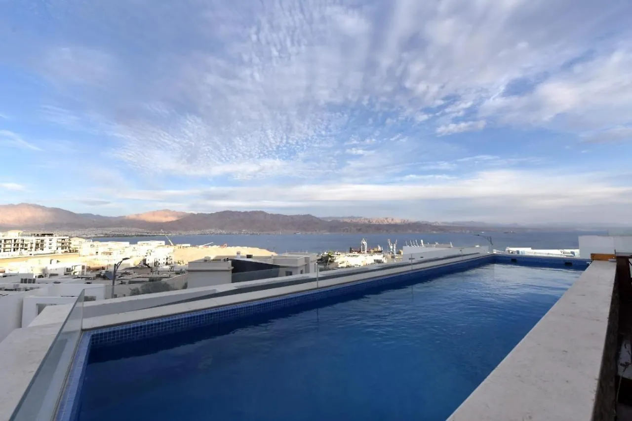 Private Pool Luxury Penthouses Sea View إيلات شقة