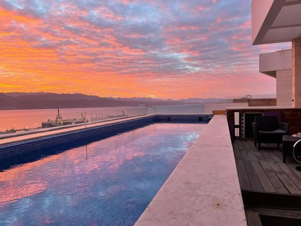 Private Pool Luxury Penthouses Sea View Eilat